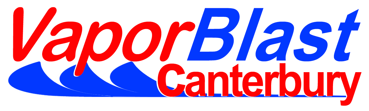 Vapor Blast Canterbury for Vapour Blasting Logo